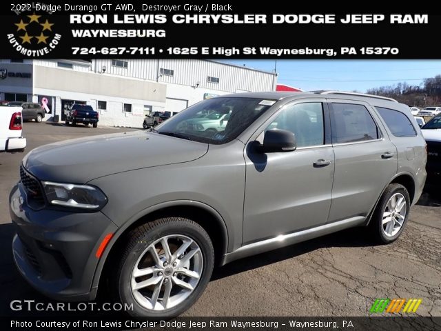 2022 Dodge Durango GT AWD in Destroyer Gray