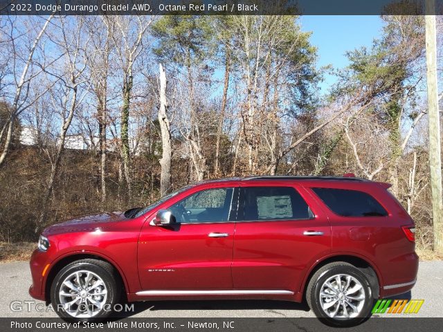 2022 Dodge Durango Citadel AWD in Octane Red Pearl