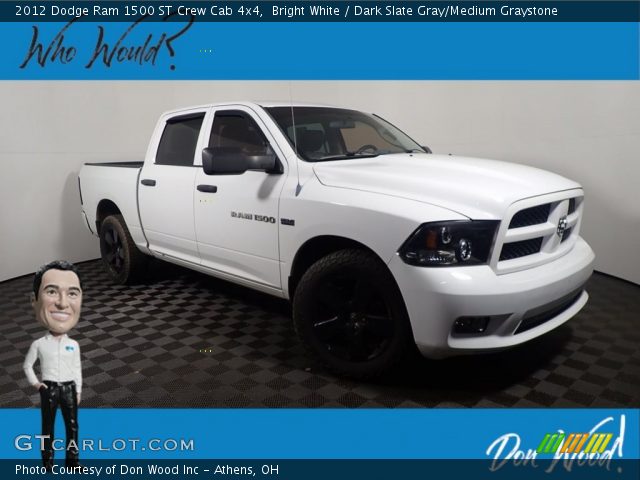 2012 Dodge Ram 1500 ST Crew Cab 4x4 in Bright White