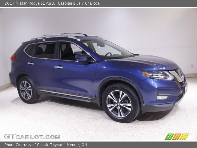 2017 Nissan Rogue SL AWD in Caspian Blue