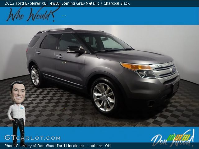 2013 Ford Explorer XLT 4WD in Sterling Gray Metallic