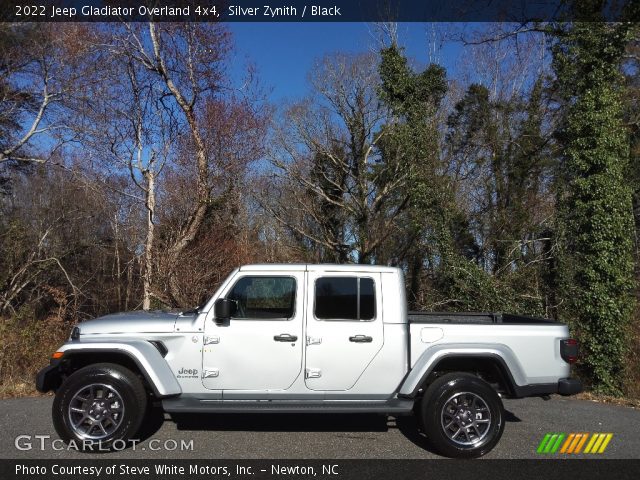 2022 Jeep Gladiator Overland 4x4 in Silver Zynith