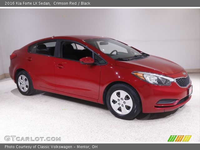 2016 Kia Forte LX Sedan in Crimson Red