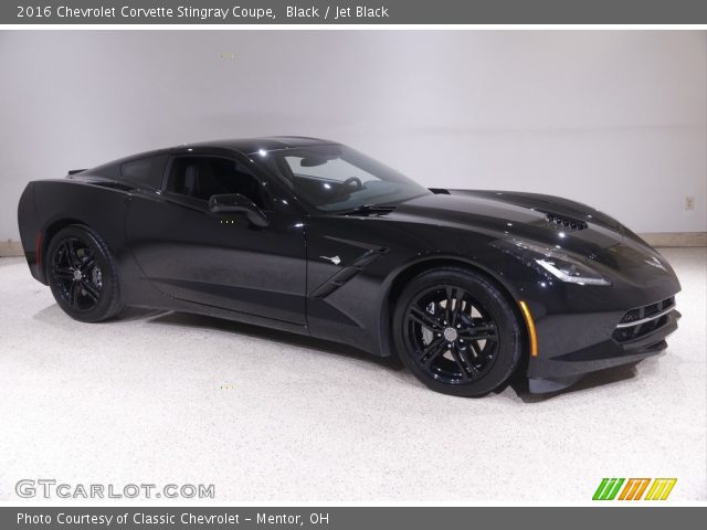 2016 Chevrolet Corvette Stingray Coupe in Black