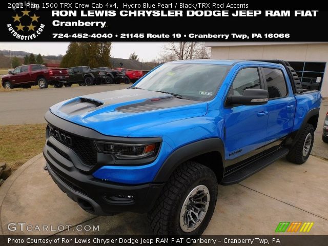 2022 Ram 1500 TRX Crew Cab 4x4 in Hydro Blue Pearl