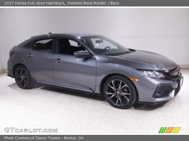 2017 Honda Civic Sport Hatchback in Polished Metal Metallic