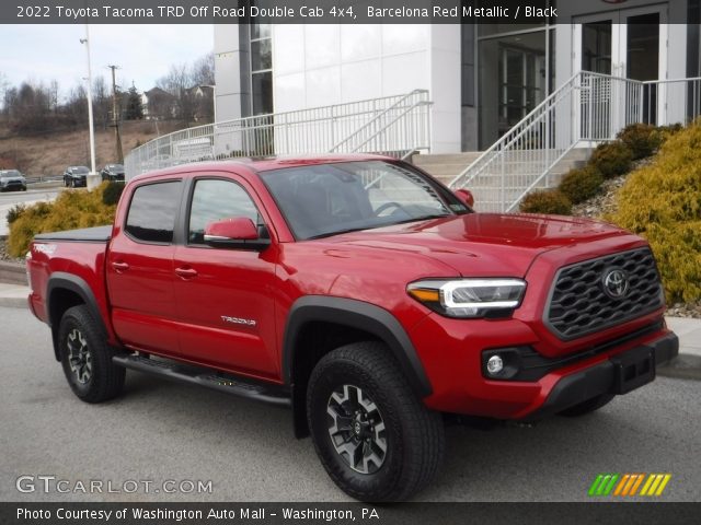 2022 Toyota Tacoma TRD Off Road Double Cab 4x4 in Barcelona Red Metallic
