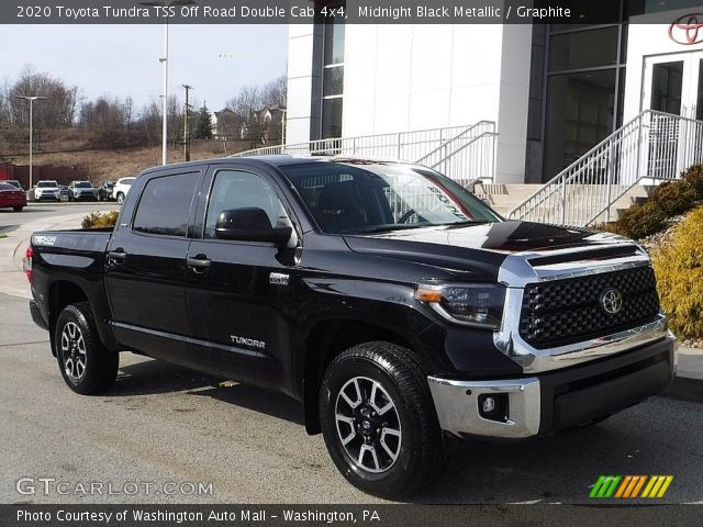 2020 Toyota Tundra TSS Off Road Double Cab 4x4 in Midnight Black Metallic