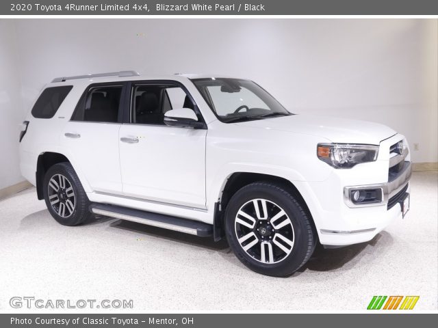 2020 Toyota 4Runner Limited 4x4 in Blizzard White Pearl