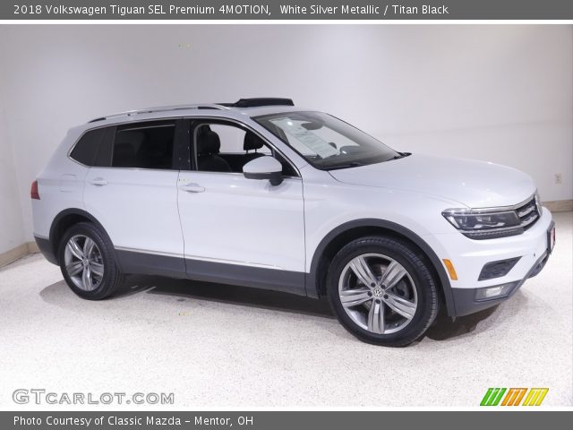 2018 Volkswagen Tiguan SEL Premium 4MOTION in White Silver Metallic