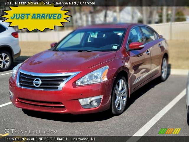 2015 Nissan Altima 3.5 SL in Cayenne Red