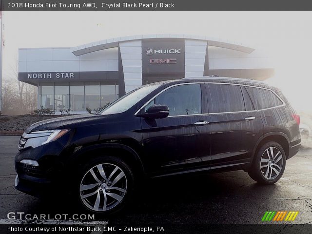 2018 Honda Pilot Touring AWD in Crystal Black Pearl