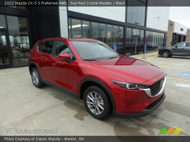 2022 Mazda CX-5 S Preferred AWD in Soul Red Crystal Metallic