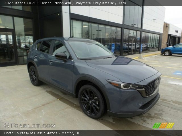 2022 Mazda CX-5 S Carbon Edition AWD in Polymetal Gray Metallic