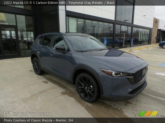 2022 Mazda CX-5 S Carbon Edition AWD in Polymetal Gray Metallic