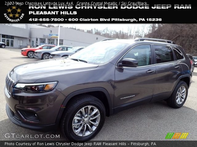 2022 Jeep Cherokee Latitude Lux 4x4 in Granite Crystal Metallic