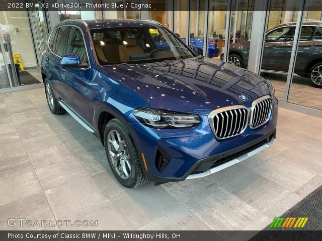 2022 BMW X3 xDrive30i in Phytonic Blue