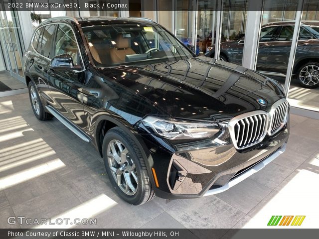 2022 BMW X3 xDrive30i in Black