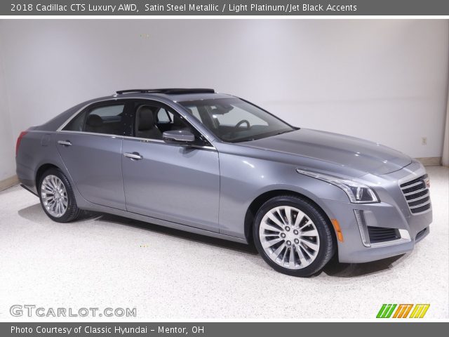 2018 Cadillac CTS Luxury AWD in Satin Steel Metallic