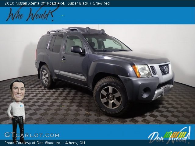 2010 Nissan Xterra Off Road 4x4 in Super Black