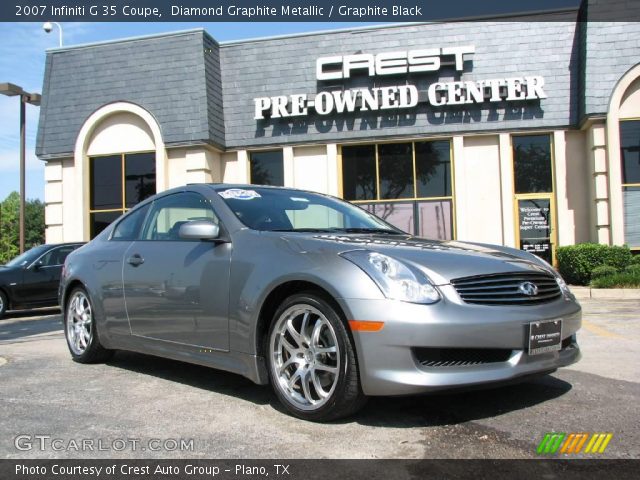 2007 Infiniti G 35 Coupe in Diamond Graphite Metallic