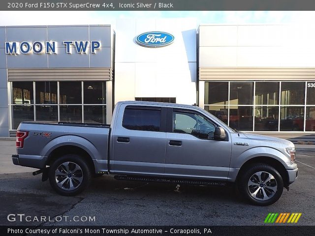 2020 Ford F150 STX SuperCrew 4x4 in Iconic Silver