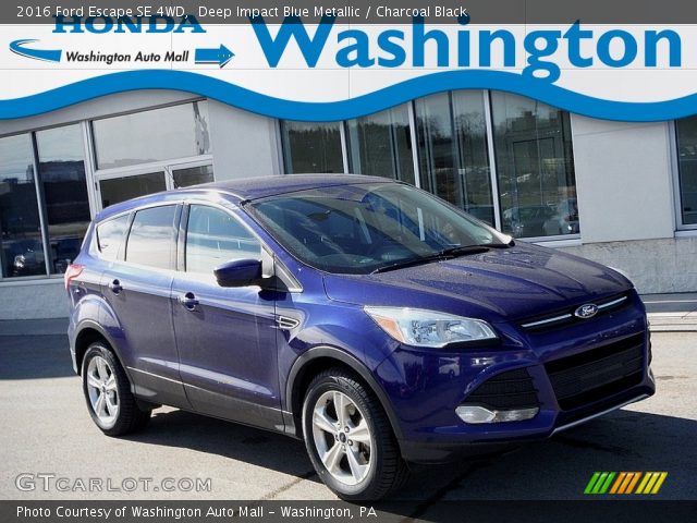 2016 Ford Escape SE 4WD in Deep Impact Blue Metallic