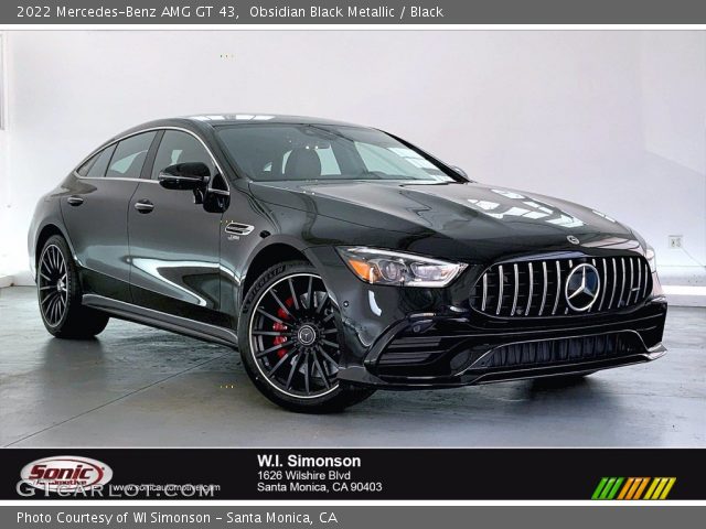 2022 Mercedes-Benz AMG GT 43 in Obsidian Black Metallic