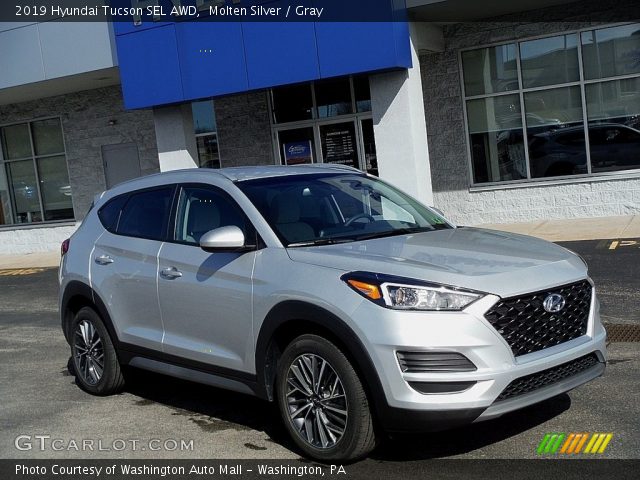 2019 Hyundai Tucson SEL AWD in Molten Silver