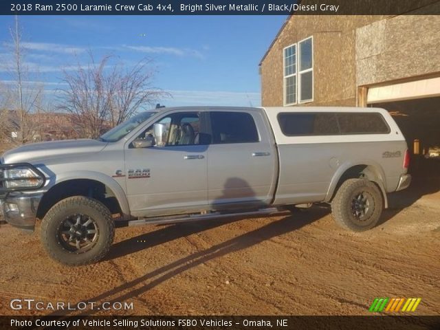 2018 Ram 2500 Laramie Crew Cab 4x4 in Bright Silver Metallic