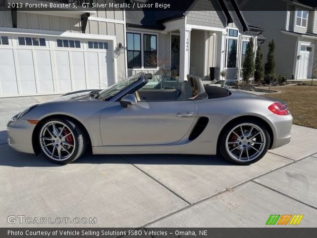 2013 Porsche Boxster S in GT Silver Metallic