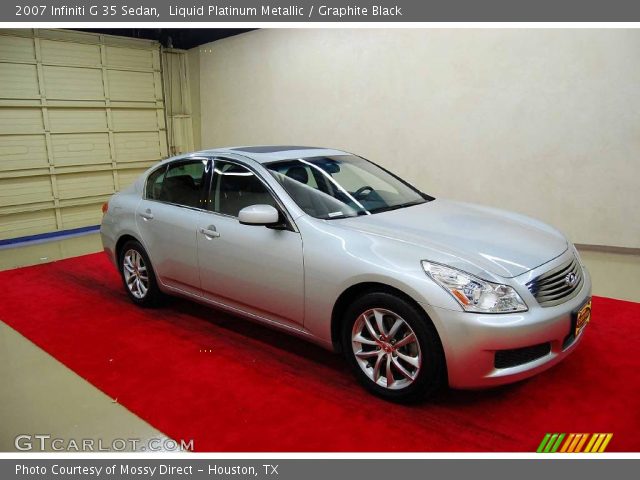 2007 Infiniti G 35 Sedan in Liquid Platinum Metallic