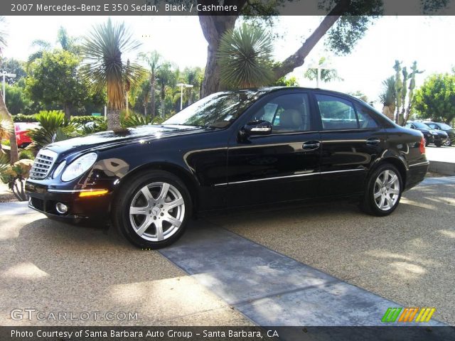 2007 Mercedes-Benz E 350 Sedan in Black