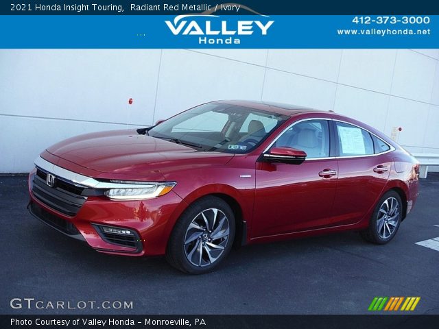 2021 Honda Insight Touring in Radiant Red Metallic