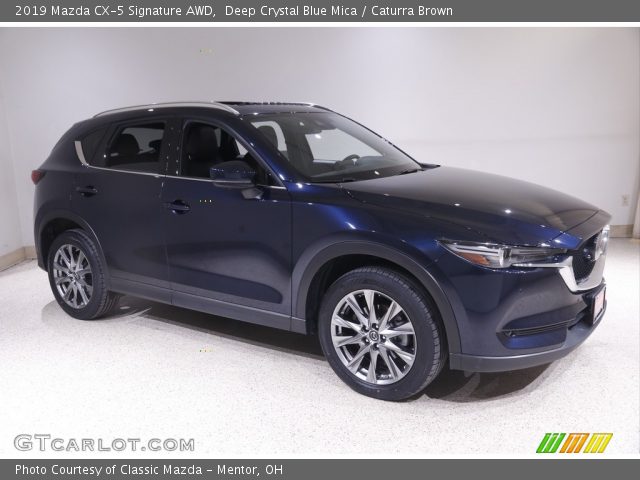 2019 Mazda CX-5 Signature AWD in Deep Crystal Blue Mica