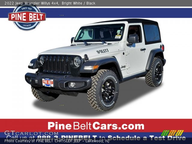 2022 Jeep Wrangler Willys 4x4 in Bright White