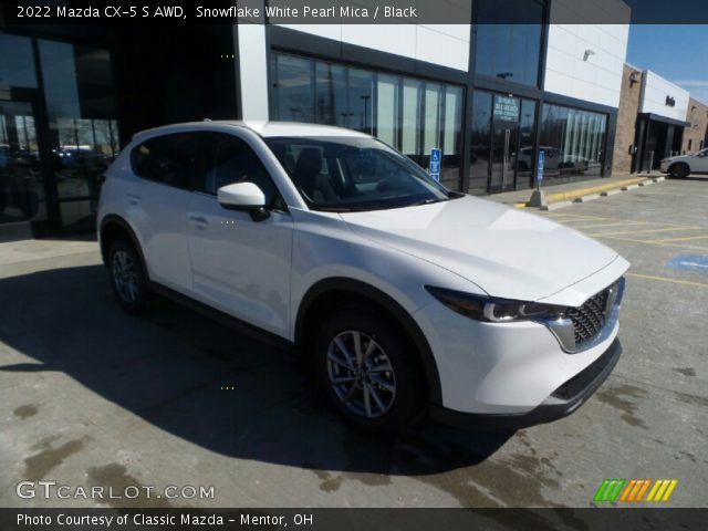 2022 Mazda CX-5 S AWD in Snowflake White Pearl Mica