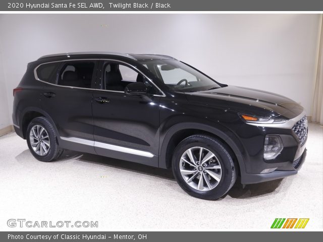 2020 Hyundai Santa Fe SEL AWD in Twilight Black
