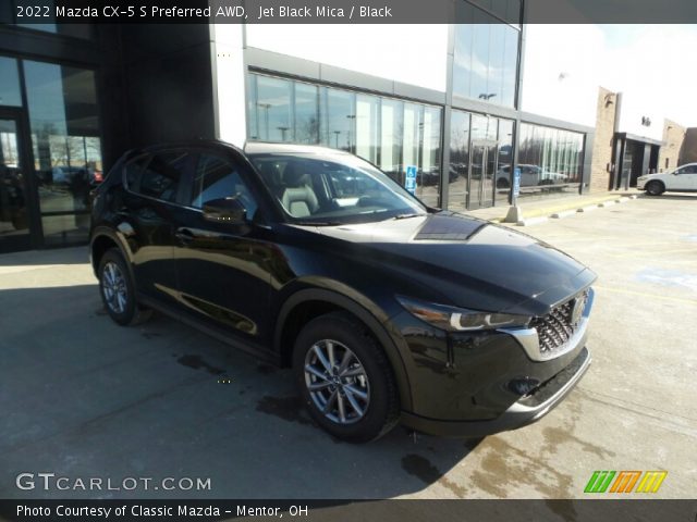 2022 Mazda CX-5 S Preferred AWD in Jet Black Mica