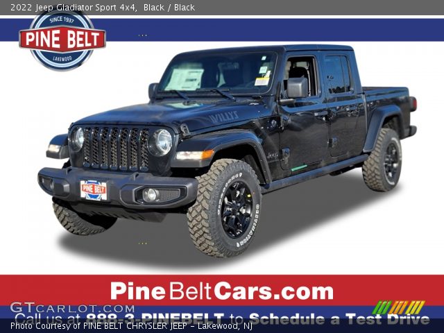 2022 Jeep Gladiator Sport 4x4 in Black