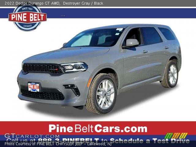 2022 Dodge Durango GT AWD in Destroyer Gray
