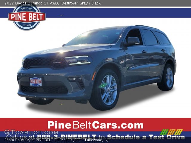 2022 Dodge Durango GT AWD in Destroyer Gray
