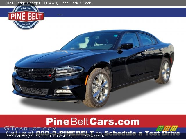 2021 Dodge Charger SXT AWD in Pitch Black