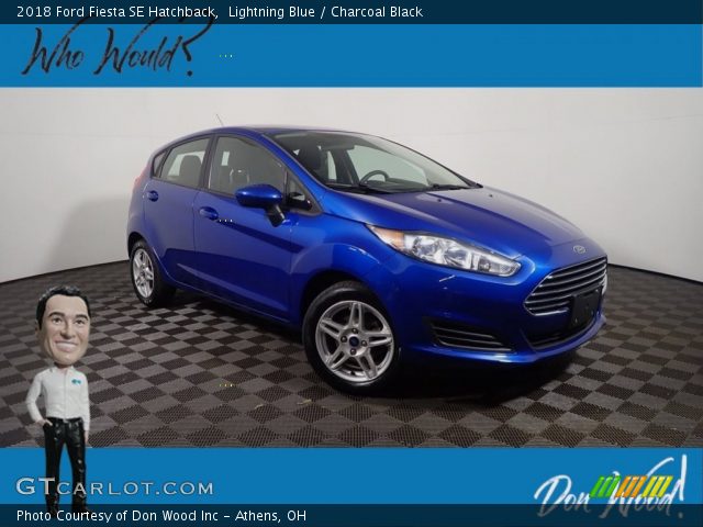 2018 Ford Fiesta SE Hatchback in Lightning Blue