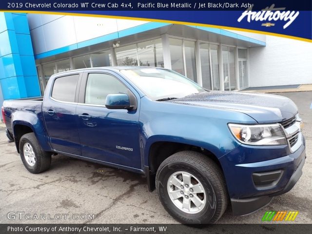 2019 Chevrolet Colorado WT Crew Cab 4x4 in Pacific Blue Metallic