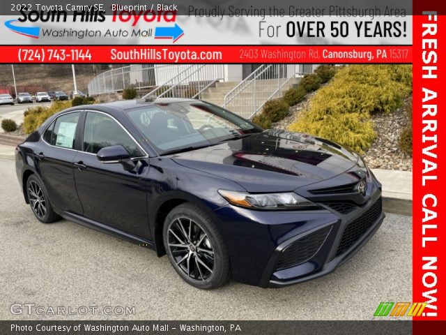 2022 Toyota Camry SE in Blueprint
