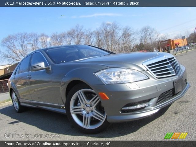 2013 Mercedes-Benz S 550 4Matic Sedan in Palladium Silver Metallic