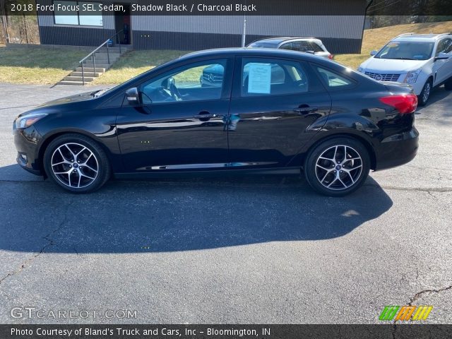 2018 Ford Focus SEL Sedan in Shadow Black