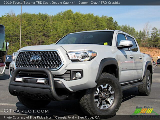 2019 Toyota Tacoma TRD Sport Double Cab 4x4 in Cement Gray