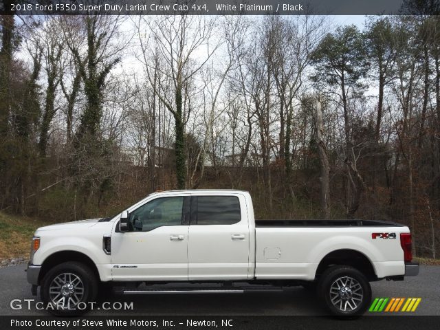 2018 Ford F350 Super Duty Lariat Crew Cab 4x4 in White Platinum